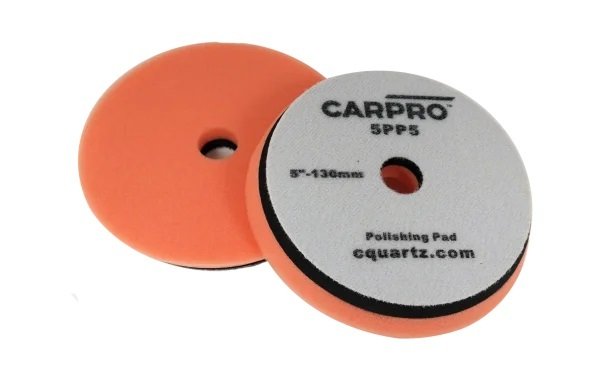 CarPro Orangepad Mediumcut Polierpad - mittelhart 130mm